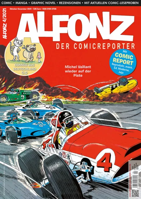 ALFONZ - Der Comicreporter Ausgabe Nr. 4/2021 (Oktober–Dezember 2021) TOP NEU