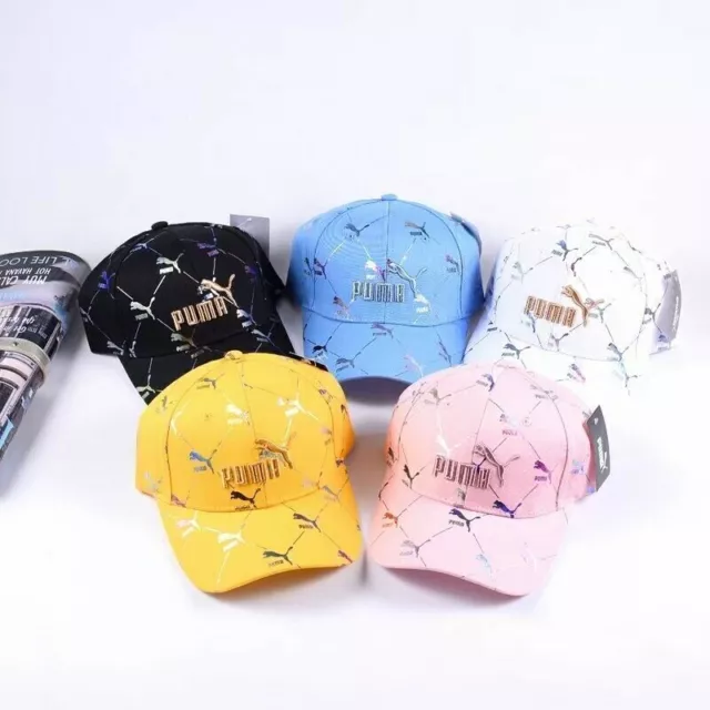 HOT Puma Mens Baseball Caps Cotton Embroidered Logo Golf Cap Hat Adjustable Size