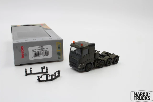 ROCO CAMION VOLVO Fh Tracteur Solo 1:87 Comme Amw Brekina Herpa EUR 6