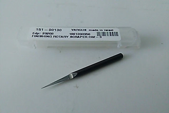 VARGUS Finishing rotary scraper Deburring Blade 10 Deg Tip Angle C82-3 151-00130