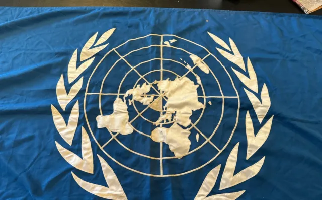 Collectable United Nations Flag  UN Flag  183 Cm By 86 Cm Aprox 2