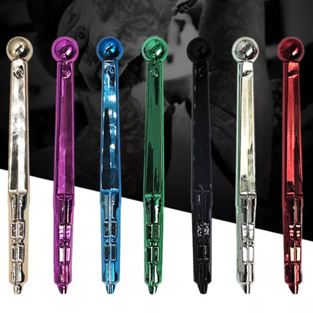 Kit de tatuaje con soporte para aguja de tatuaje agarre lápiz para tatuaje reutilizable_