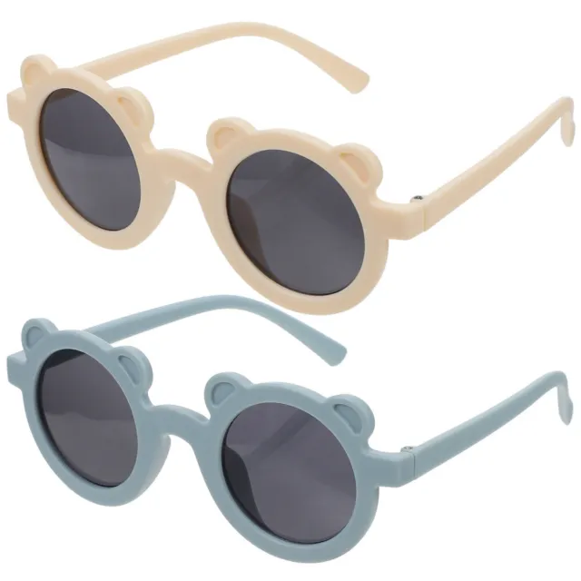 2 pz occhiali outdoor occhiali da sole polarizzati novità bambino caricatura lenti
