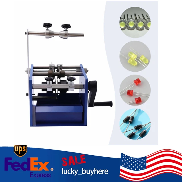 Manual UType Resistor Axial Lead Bend Cut&Form Machine Resistor Forming Machine