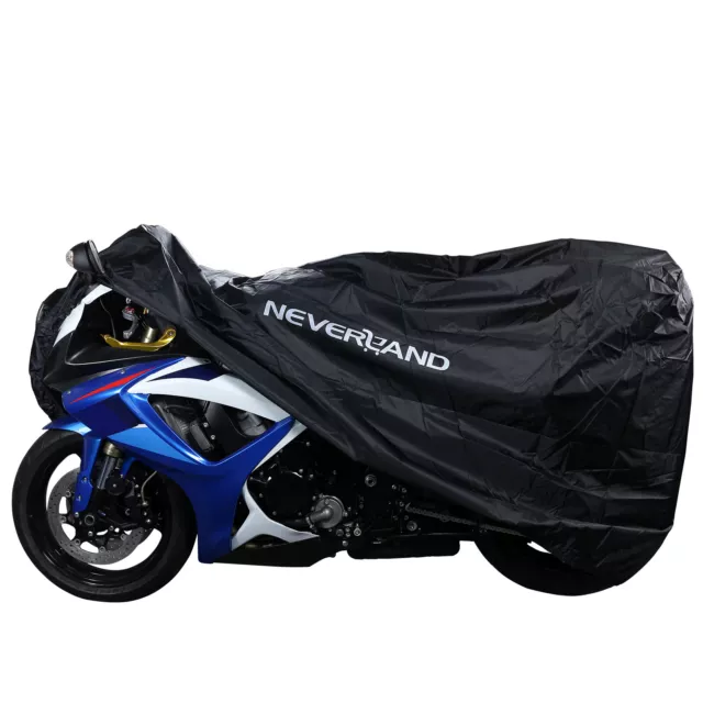 XL Waterproof Motorcycle Motorbike Scooter Cover Outdoor Storage Dust Protector 2