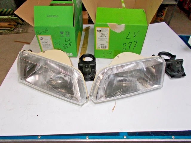 Optique De Phare Avant Droit Valeo Pour Citroën ZX - Référence 084519 - Pièce Neuve De Stock