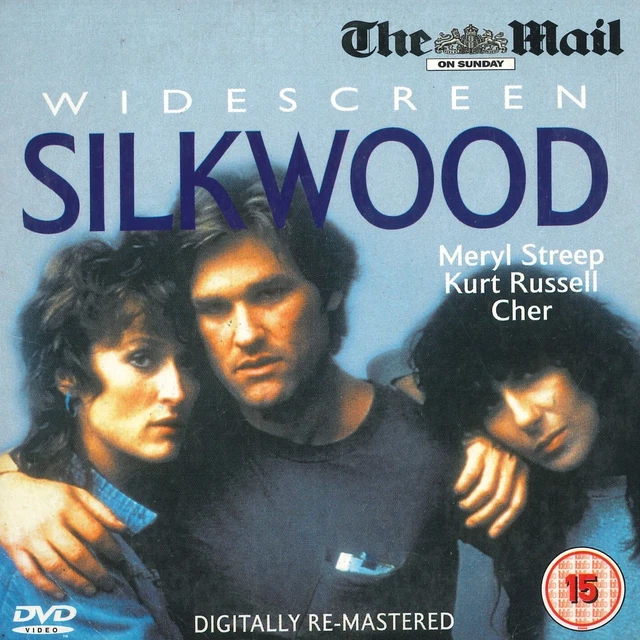 SILKWOOD (1983) WIDESCREEN DVD, Meryl Streep, Kurt Russell, Cher EUR 2