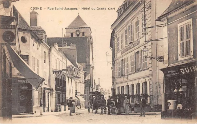 58.AM18757.Cosne.Rue Saint Jacques.Hôtel du grand deer