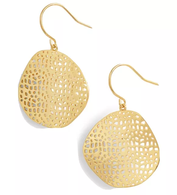 Gorjana Womens Gia Drop Earrings 18k gold plated