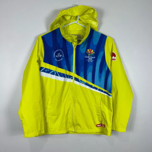 Commonwealth Games Gold Coast 2018 Windbreaker Spray Jacket Men's Medium M