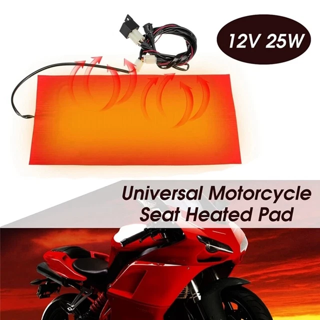 Cuscino riscaldatore invernale 25 W 12 V universale moto ATV riscaldamento cuscinetto P B5C2
