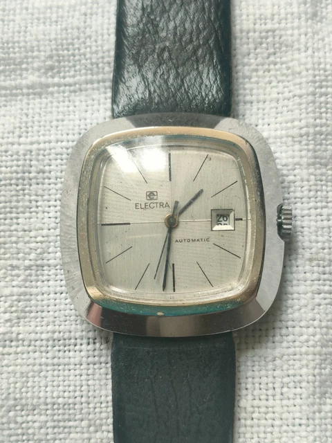 Montre Vintage Electra Automatic 25 Rubis - Mécanique Automatique - Occasion