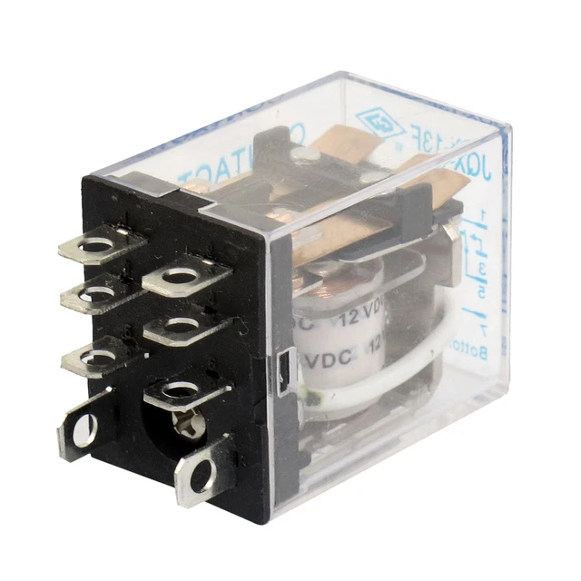 AC 220V JQX-30F 30A Relais de Puissance en Plastique 30A - Bricolage