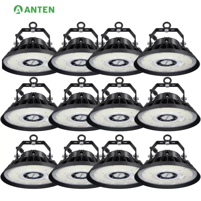 12x 150-200W UFO LED Hallenbeleuchtung Werkstattleuchte High bay Industrielamp