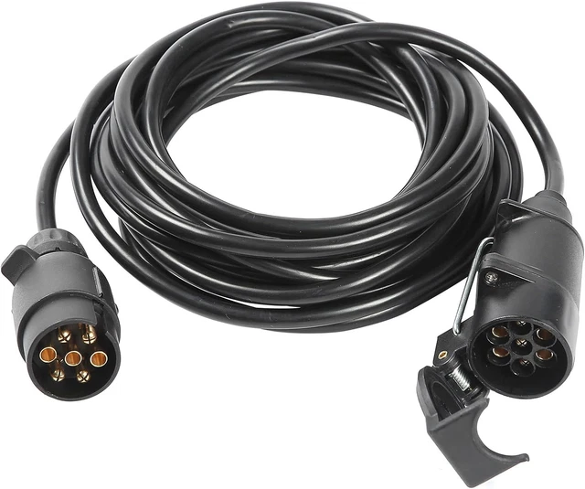 Woola Cavo di prolunga da 7 poli su 7 poli, 3 m, 12 V, per