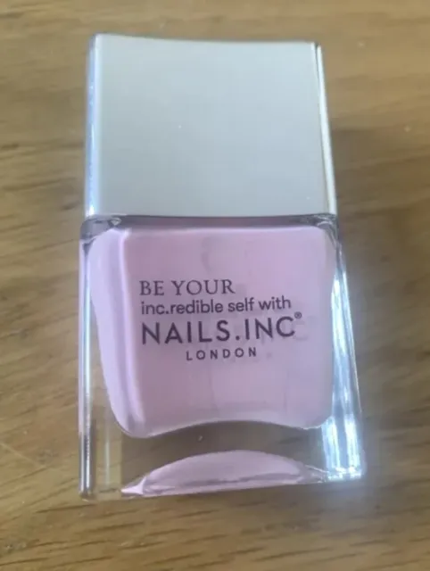 Nails Inc Nail Polish In All Hands On Deck(Baby Pink)~14ml~New