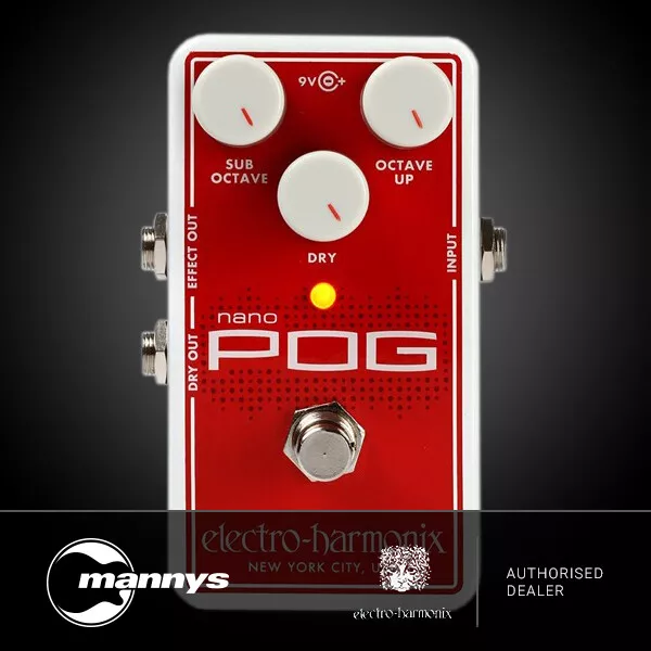 Electro Harmonix Nano POG Polyphonic Octave Generator Pedal