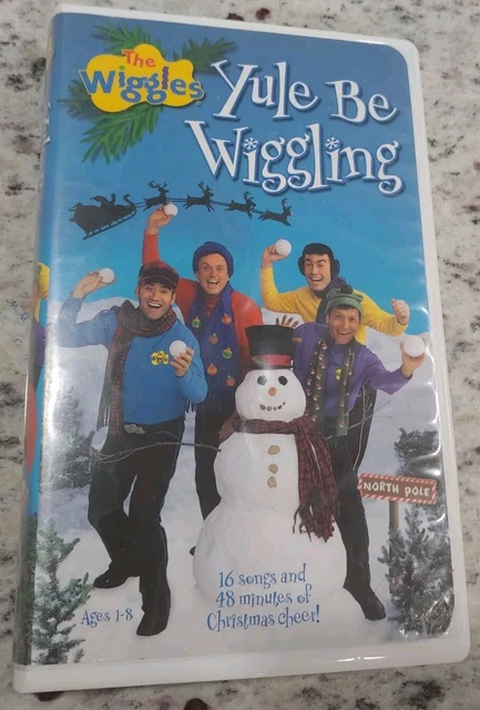 WIGGLES YULE BE Wiggling VHS Video Tape Christmas Songs Original Cast ...