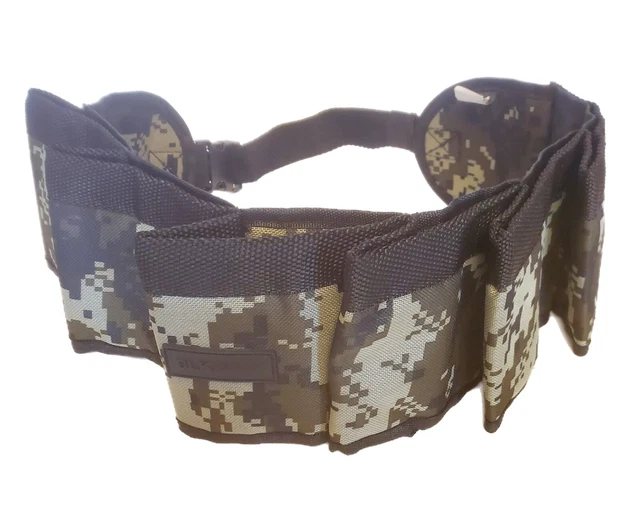 BLKSMITH Beer Belt Holster Holds Six Pack DIGITAL CAMO Money Pouch inside Adjust