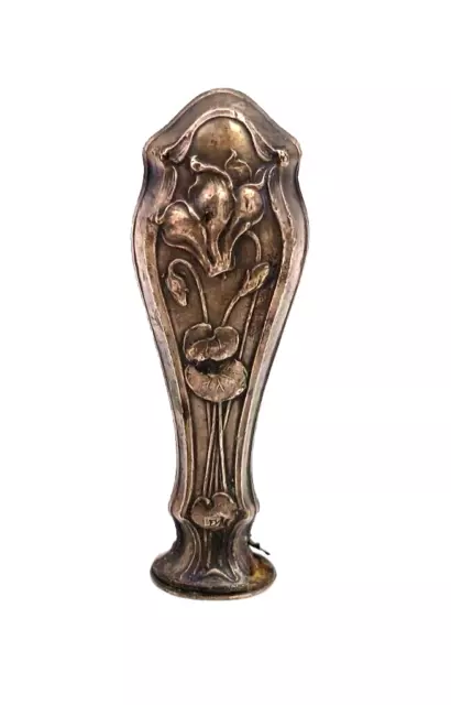 Alte Petschaft Siegel Höhe ca. 7 cm Jugendstil 800er Silber gepunzt