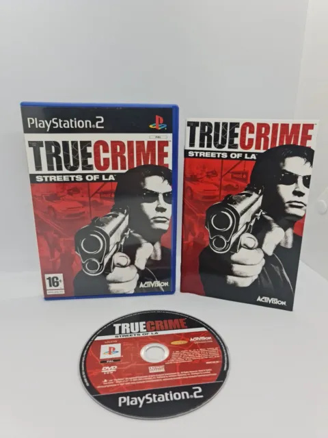 PS2 True Crime: Streets of LA (2003) Playstation PS2 completa di manuale VGC