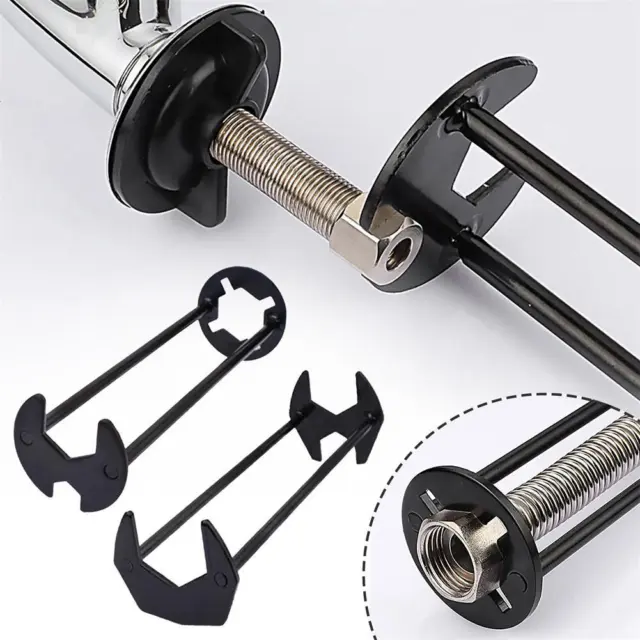 Multi-functional Sink Wrench, Hexagonal Bathroom Pipe Installation Tool H8A2