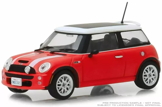 2003 MINI COOPER S, Die Italienische Job (2003) - Greenlight GL86547 1/43