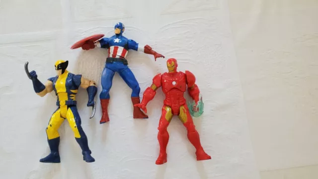 Énorme gros lot de figurine Marvel et DC Comics super-héros Hasbro