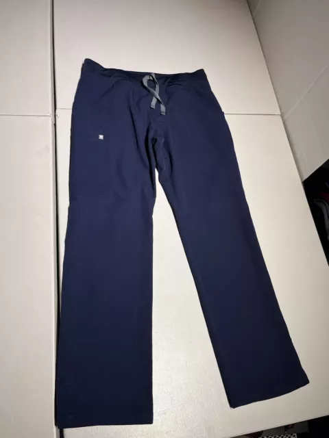 FIGS Pants Women's Medium Blue Livingston Scrub Work 31" Inseam Nurse Office