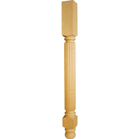 OSBORNE WOOD PRODUCTS 1561HM 40 1/2 x 3 1/2 Extended Sapelo Island Leg in Hard