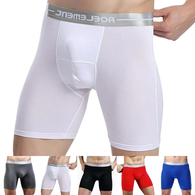 Boxer Homme Long Jambe Motif Animaux - Polyester Doux, Taille élastique - Pour Sport, Quotidien, Cadeau