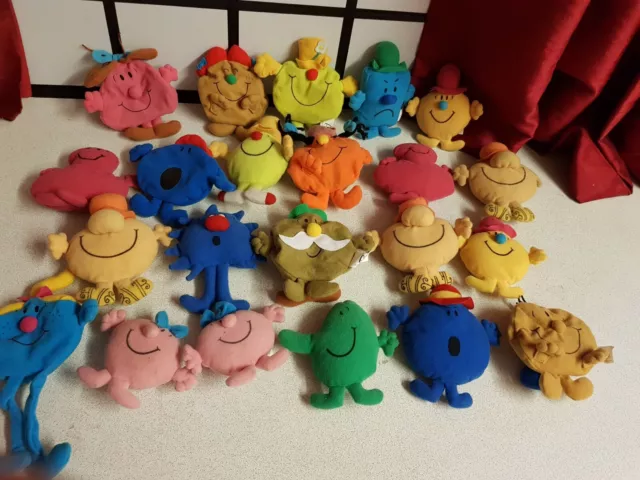 Mr  Men Little Miss Vintage McDonalds Happy Meal Toys Mr Men &Little Miss Plush