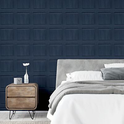 Carbone 909600 Arthouse Lavato IN Legno Pannelli Realistico Effetto Arthouse Parati 
