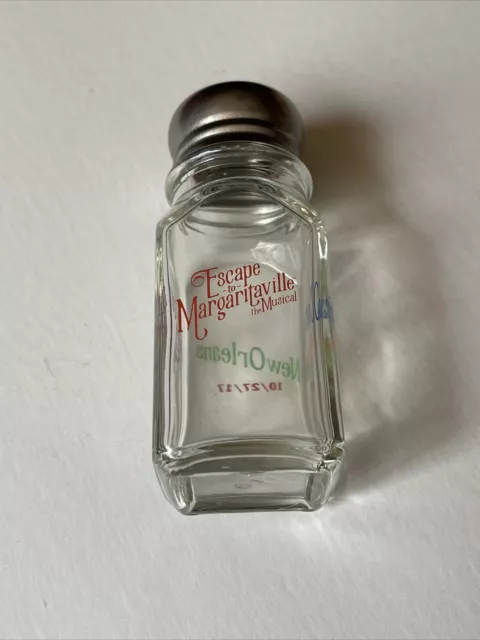 ESCAPE TO MARGARITAVILLE Broadway SHAKER OF SALT Cast/Crew Gift! JIMMY BUFFETT! ESCAPE TO MARGARITAVILLE Broadway SHAKER OF SALT Cast/Crew Gift! JIMMY BUFFETT!