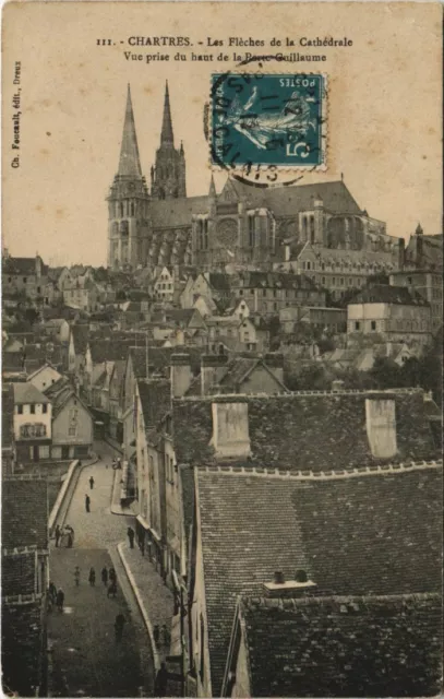 CPA Chartres Les Fleches de la Cathedrale FRANCE (1154833)