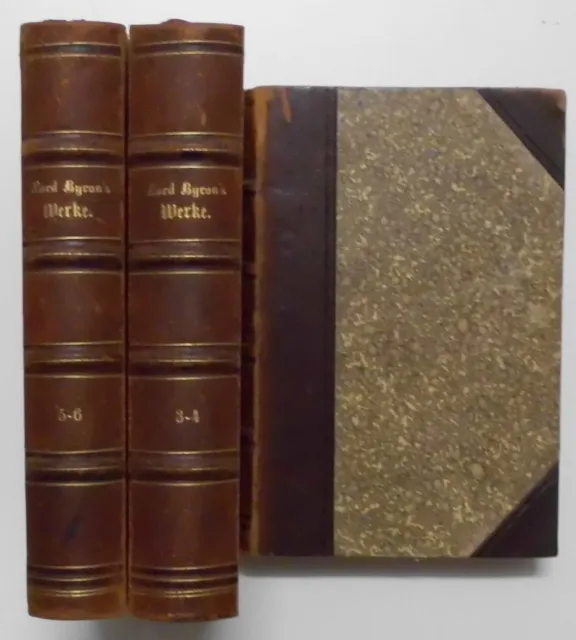 Lord Byron´s Werke6 Bände in 3 Büchern. Byron: