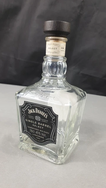 Jack Daniel's Single Barrel Select 70cl Empty Bottle Collectable PUB Bar MANCAVE