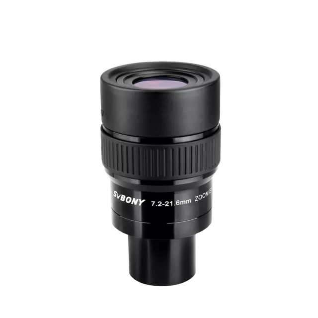 SVBONY SV191 Telescope Eyepiece Zoom 7.2-21.6mm 1.25"Super Wide Angled for Astro