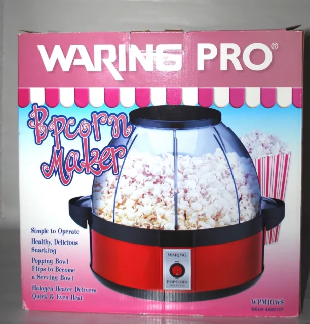 Waring Pro WPM10 Professional Popcorn Machine