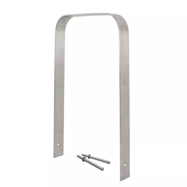 Fahrradanlehnbügel Béquille Latérale Vélo Anlehnständer En Inox 117 X 80 CM