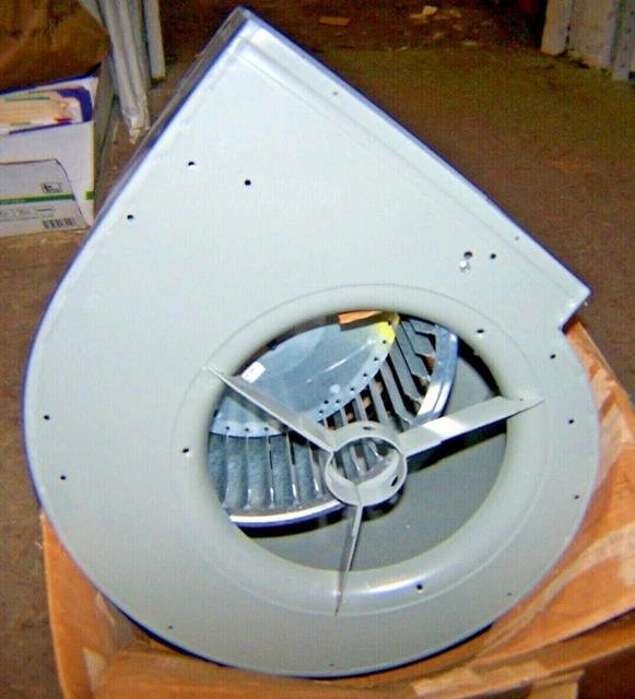New Lau Blower Housing 14" X 12" Blower Wheel 12" X 9.5" X 1" Bore 34 12 9Ac Cw