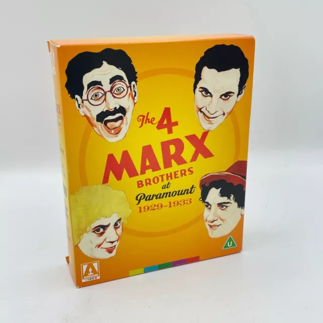The 4 Marx Brothers at Paramount 1929-1933 Blu-ray Box Set