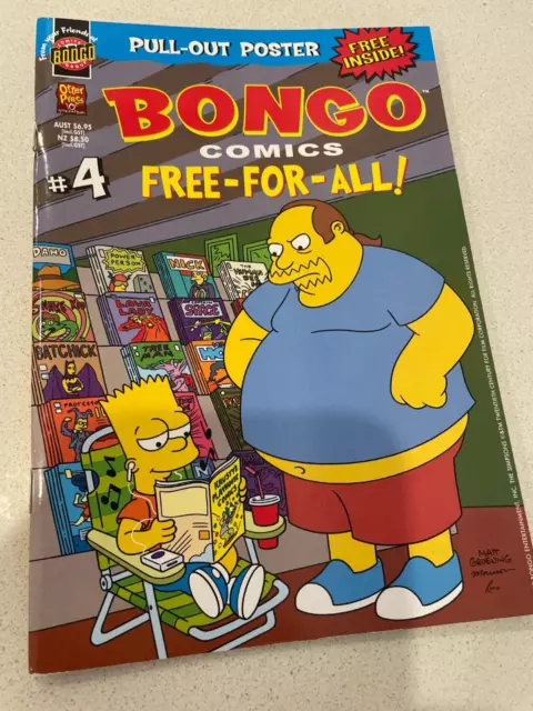 Simpsons Comics Bongo Comics Otter Press Free For All #4