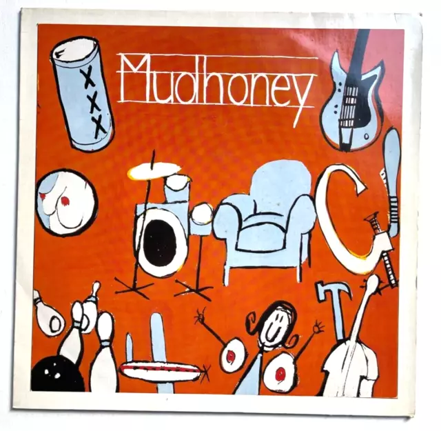 MUDHONEY - Let It Slide * 12 Inch Vinyl Grey * 1991 * SP 16/155 * Free P&P UK *