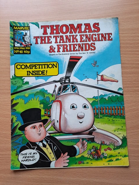 THOMAS THE TANK Engine And Friends Marvel Magazine Comic Issue No. 42 ...