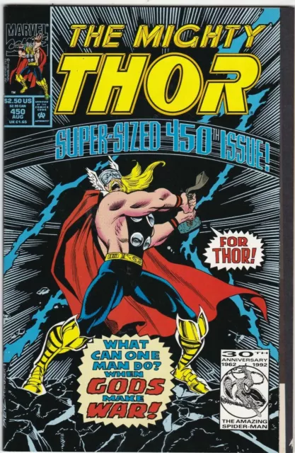 Mighty Thor, The #450 Flipbook Marvel Comics Super Sized 450th Aug 1992 (VF+)