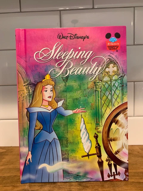 Vintage 1995 Walt Disney's Wonderful World of Reading Sleeping Beauty HC Book