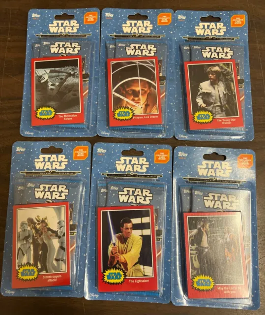 4 Pack- Star Wars The Force Awakens Trading Cards *ASSORTED* 3