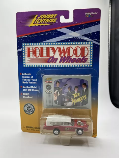 Johnny Lightning Hollywood on Wheels The Monkees  Monkeemobile 1:64 Scale NIB