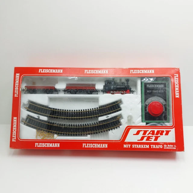 Fleischmann 9196 - Coffret de rails, Set de rails F, Piccolo - N (1:160